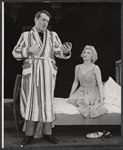 Sam Levene and Diane Cilento in the stage production The Good Soup