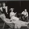 Diane Cilento, Ruth Gordon, Mildred Natwick and Ernest Truex in the stage production The Good Soup