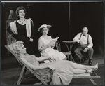 Diane Cilento, Ruth Gordon, Mildred Natwick and Ernest Truex in the stage production The Good Soup