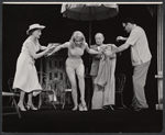 Mildred Natwick, Diane Cilento, Ernest Truex and George S. Irving in the stage production The Good Soup