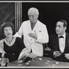 Ruth Gordon, Ernest Truex and Jules Munshin in the stage production The Good Soup