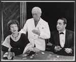Ruth Gordon, Ernest Truex and Jules Munshin in the stage production The Good Soup