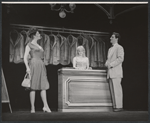 Diane Cilento [center], Morgan Sterne [right] and unidentified in the stage production The Good Soup