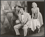 Lou Antonio, Morgan Sterne and Diane Cilento in the stage production The Good Soup