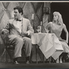 Morgan Sterne and Diane Cilento in the stage production The Good Soup