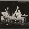 Diane Cilento and unidentified in the stage production The Good Soup