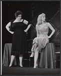 Diane Cilento [right] and unidentified [left] in the stage production The Good Soup