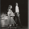Ellen McCown and Anthony Perkins in the stage production Greenwillow
