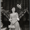 Ellen McCown and Anthony Perkins in the stage production Greenwillow