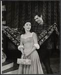 Ellen McCown and Anthony Perkins in the stage production Greenwillow