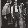Grover Dale [center] and unidentified others in the stage production of Greenwillow