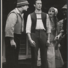 Grover Dale [center] and unidentified others in the stage production Greenwillow
