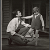Anthony Perkins and John Megna in the stage production Greenwillow