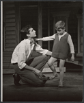 Anthony Perkins and John Megna in the stage production Greenwillow