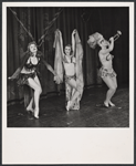 Chotzi Foley, Maria Karnilova and Faith Dane in the stage production Gypsy