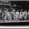 Joe Bova [center wearing derby] and unidentified others in the stage production Hot Spot