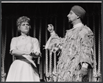 Judy Holliday and Arny Freeman in the stage production Hot Spot