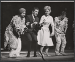 Arny Freeman, Joseph Campanella, Judy Holliday and Joe Bova in the stage production Hot Spot