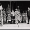 Joe Bova [far left with back to camera], Arny Freeman [center], Joseph Campanella [at right in dark suit] and unidentified others in the stage production Hot Spot