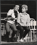 Joseph Campanella and Judy Holliday in the stage production Hot Spot