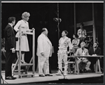 Joseph Campanella, Judy Holliday, Howard Freeman, Joseph Bova and unidentified others in the stage production Hot Spot