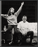 Marlyn Mason and Sammy Smith in the stage production How Now Dow Jones