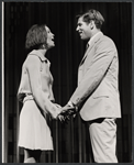 Marlyn Mason and Tony Roberts in the stage production How Now Dow Jones