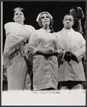 Fran Stevens, Madeline Kahn and Sammy Smith in the pre-Broadway tryout of the stage production How Now Dow Jones