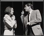Marlyn Mason and Tony Roberts in the stage production How Now Dow Jones