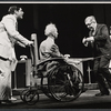 Tony Roberts, Hiram Sherman, Brenda Vaccaro and unidentified in the stage production How Now Dow Jones