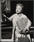 Molly Picon in the stage production How to Be a Jewish Mother 