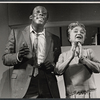 Godfrey Cambridge and Molly Picon in the stage production How to Be a Jewish Mother 