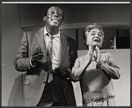 Godfrey Cambridge and Molly Picon in the stage production How to Be a Jewish Mother 