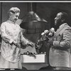 Molly Picon and Godfrey Cambridge in the stage production How to Be a Jewish Mother 