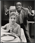 Molly Picon and Godfrey Cambridge in the stage production How to Be a Jewish Mother 