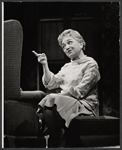 Molly Picon in the stage production How to Be a Jewish Mother 