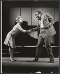 Molly Picon and Godfrey Cambridge in the stage production How to Be a Jewish Mother 