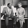 Godfrey Cambridge and Molly Picon in the stage production How to Be a Jewish Mother 