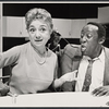 Molly Picon and Godfrey Cambridge in the stage production How to Be a Jewish Mother 