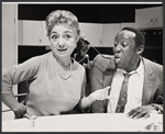 Molly Picon and Godfrey Cambridge in the stage production How to Be a Jewish Mother 