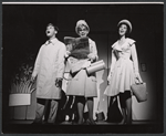 Robert Morse, Claudette Sutherland and Bonnie Scott in the stage production How to Succeed in Business Without Really Trying