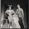 Virginia Martin and Charles Nelson Reilly in the stage production How to Succeed in Business Without Really Trying