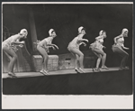 Dancers in the stage production How to Succeed in Business Without Really Trying