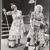 Silver Saundors and Mara Landi in the stage production How to Succeed in Business Without Really Trying