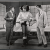 Rudy Vallee, Joy Claussen and Darryl Hickman in the stage production How to Succeed in Business Without Really Trying