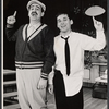 Jeff De Benning and Hal England in the stage production How to Succeed in Buisness