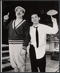 Jeff De Benning and Hal England in the stage production How to Succeed in Buisness