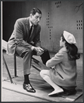 Craig Stevens and Valerie Lee in the stage production Here's Love