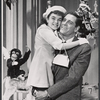 Valerie Lee and Craig Stevens in the stage production Here's Love
