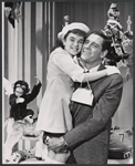 Valerie Lee and Craig Stevens in the stage production Here's Love